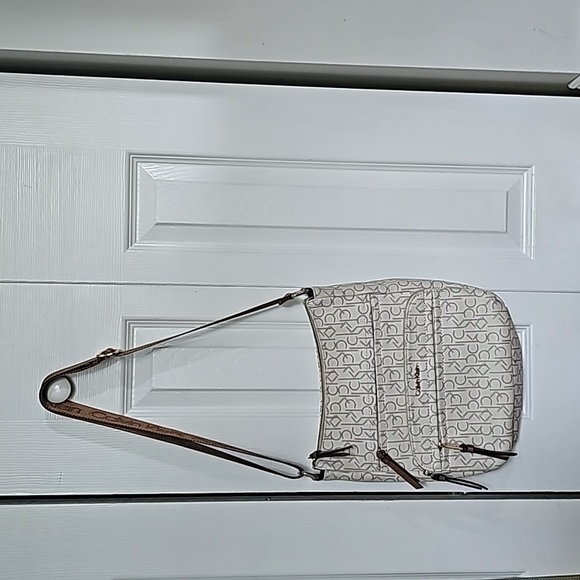 CALVIN KLEIN Kiara Monogram Faux Leather Crossbody Bag - Picture 3 of 6